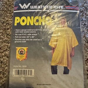 Weather-Rite Green Poncho
